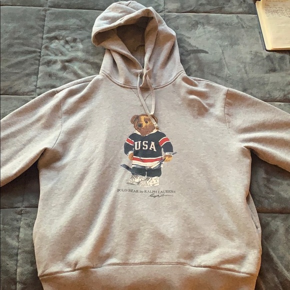 Polo Ralph Lauren Other - Hockey Bear Fleece Hoodie by Ralph Lauren.